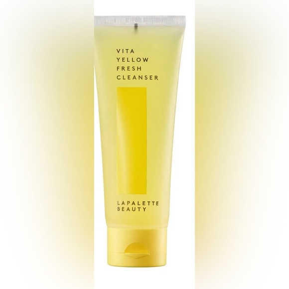 Lapalette Beauty Vita Yellow Fresh Vitamin C Cleanser bright skin new in box - Picture 2 of 2